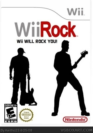 Wii Rock box cover