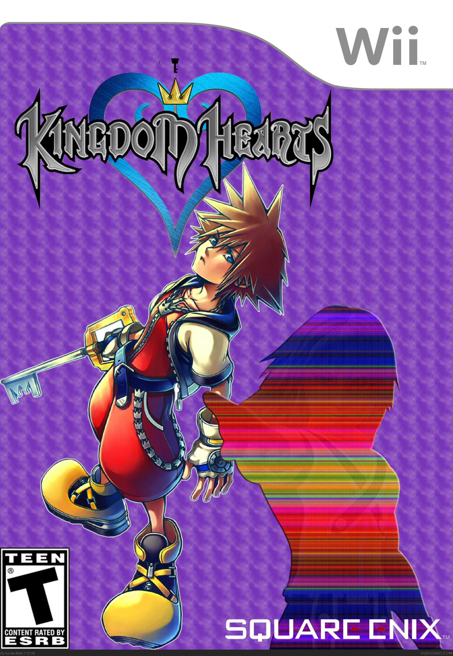 Kingdom Hearts Wii box cover