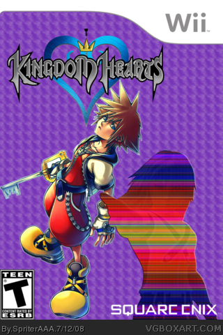 Kingdom Hearts Wii box art cover