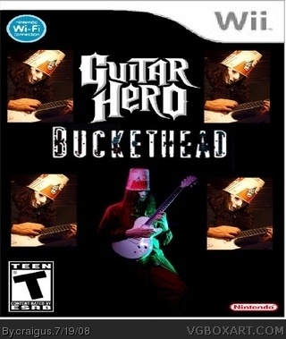 Guitar Hero Buckethead box art cover