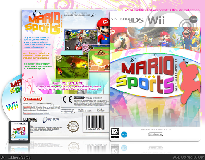 Mario Sports Ultimate Collection box art cover