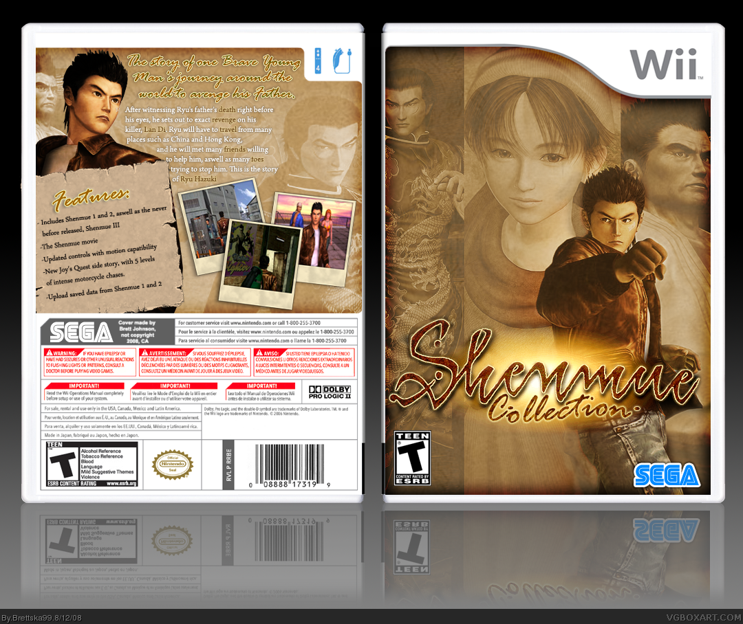 Shenmue Collection box cover