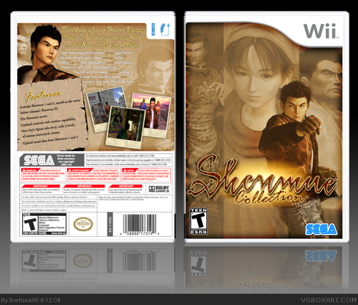 Shenmue Collection box art cover