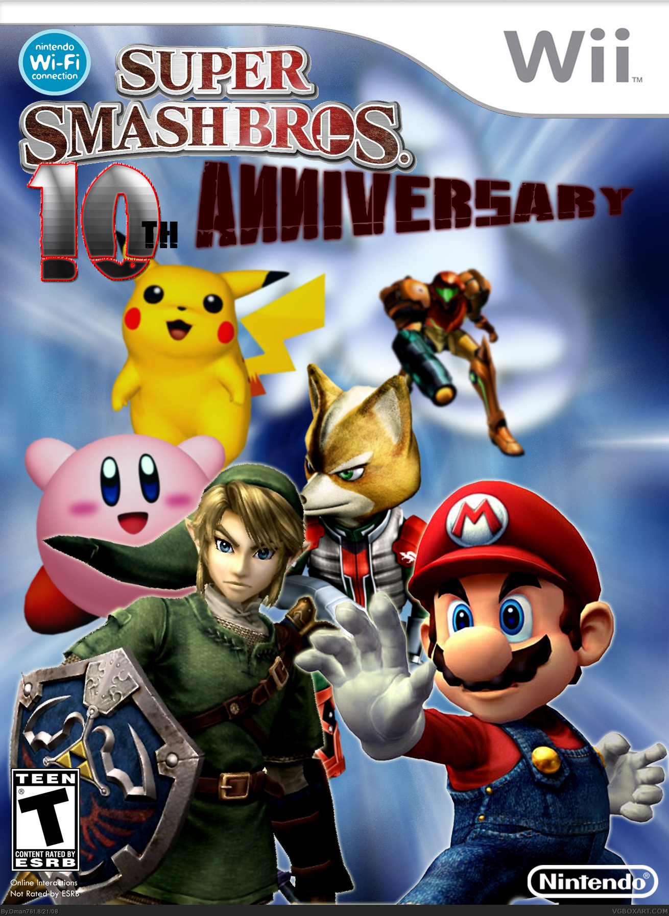 Super Smash Bros 10th Anniversary Collection box cover