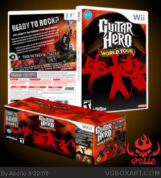 Guitar Hero: World Tour box art cover