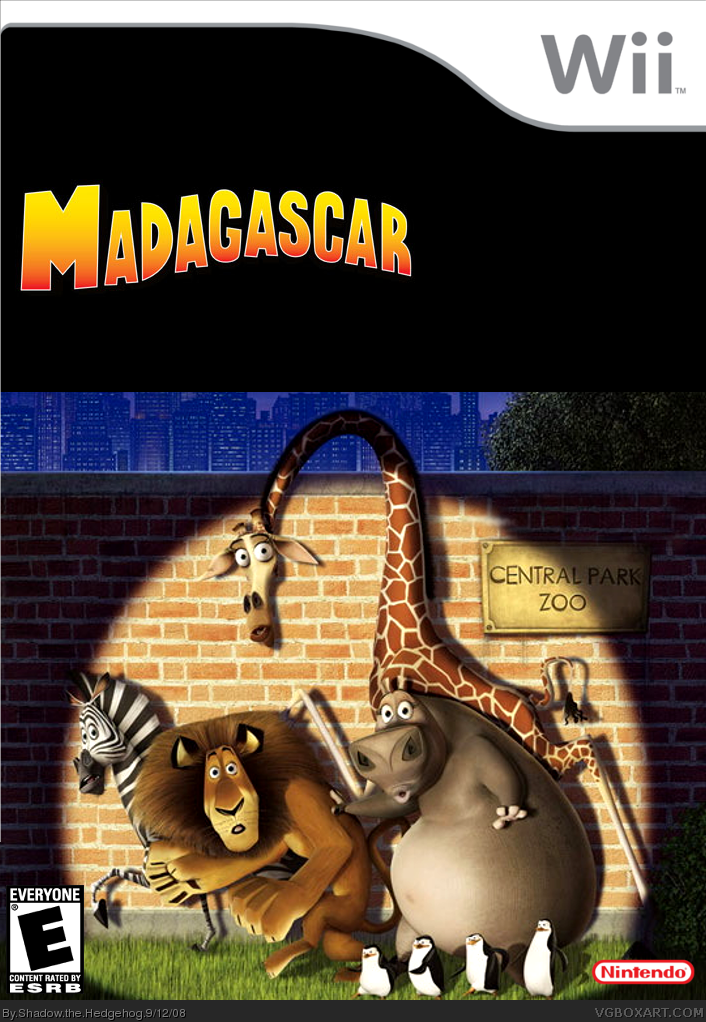 Madagascar box cover