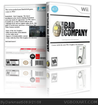 Battlefield Bad company box cover