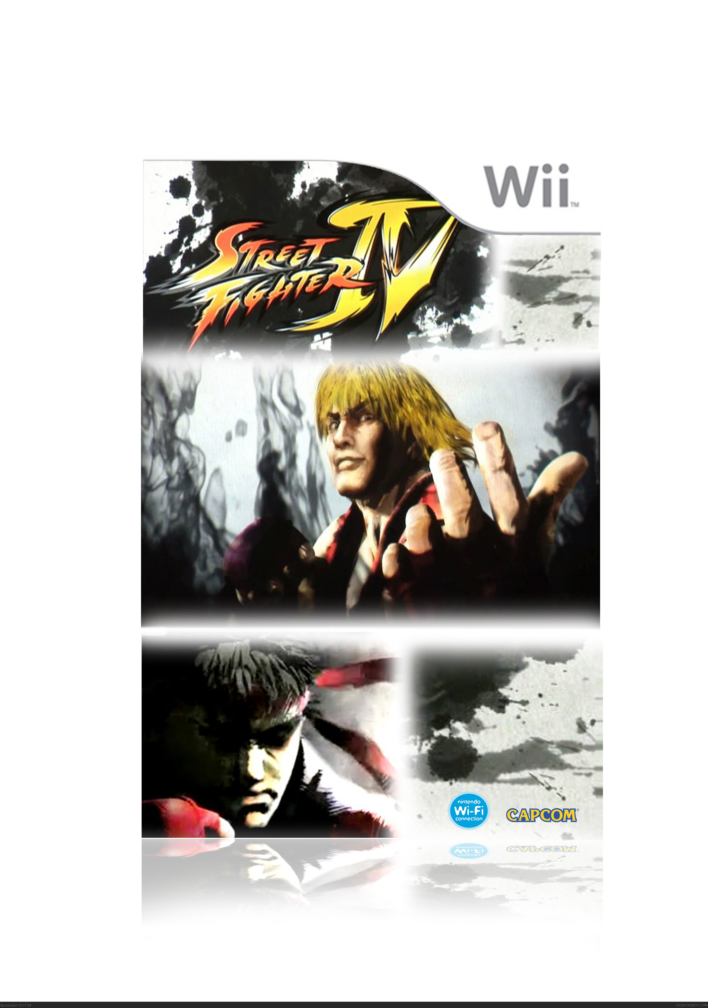 Street  fighter 4 box cover