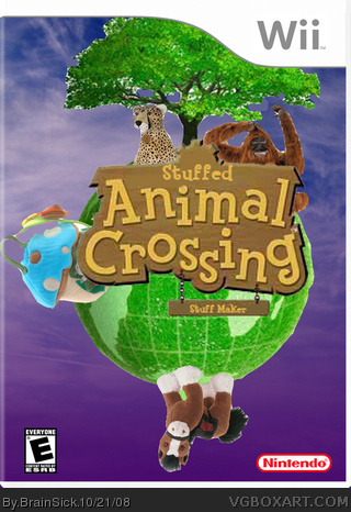 Stuffed Animal Crossing box cover