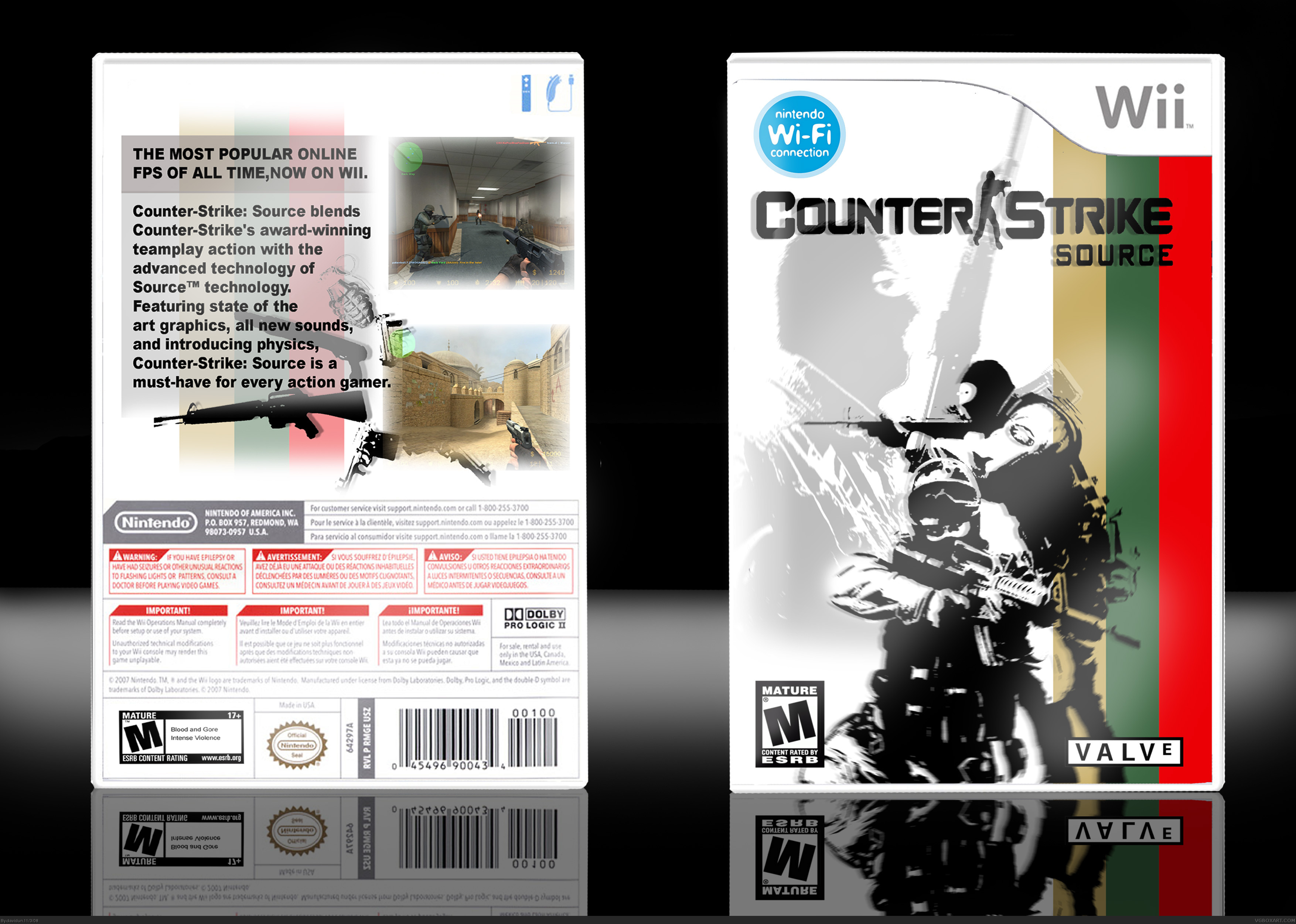 Counter Strike source box cover