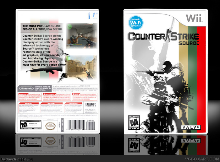 Counter Strike source box art cover