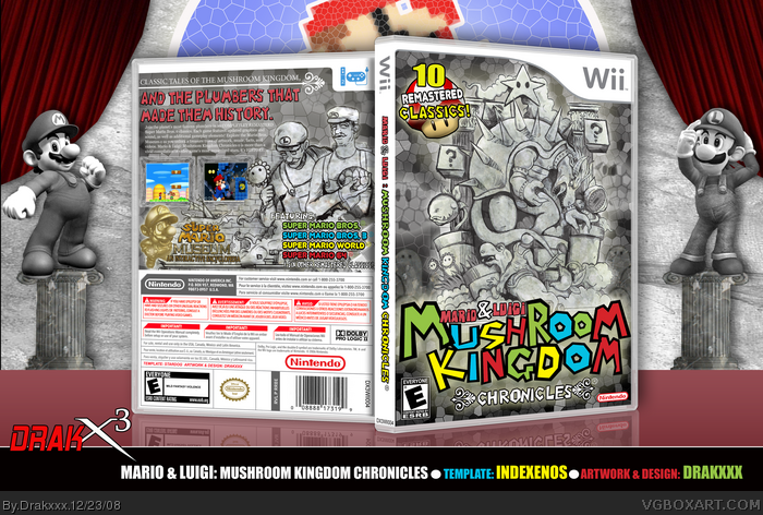 Mario & Luigi: Mushroom Kingdom Chronicles box art cover