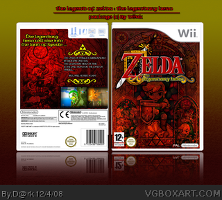 The Legend of Zelda: The legendary hero box art cover