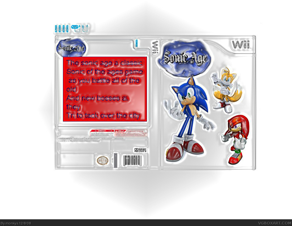 Sonic Age box cover