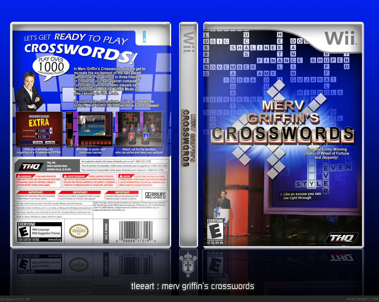 Merv Griffin's Crosswords box cover