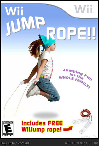 Wii Jump Rope box cover