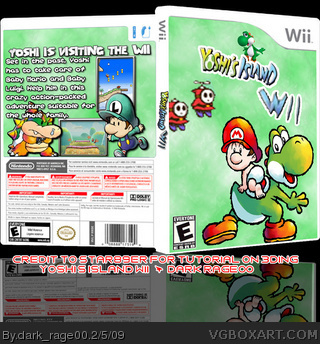 Yoshi's Island Wii box art cover