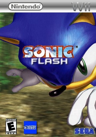 Sonic Flash box cover