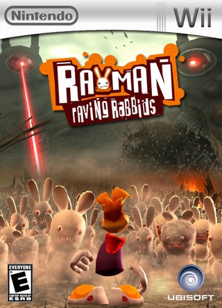 Rayman Raving Rabbids box cover