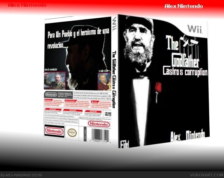 The Godfather: Castro's Corruption Spanish box cover
