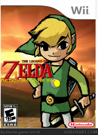 The Legend of Zelda: The Dark Side Of The Sun box cover