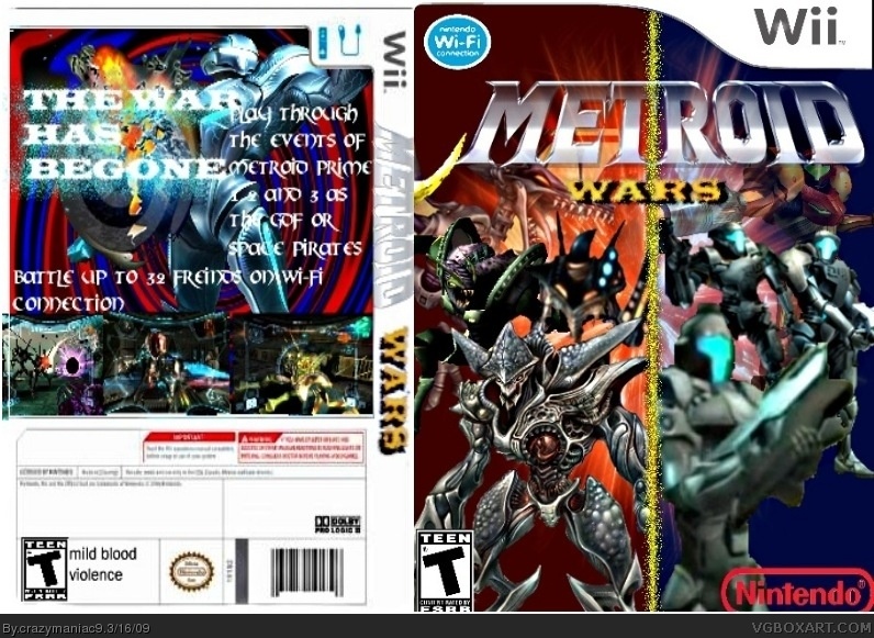 Metroid Wars box cover