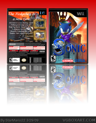 The Legend of Sonic box art cover