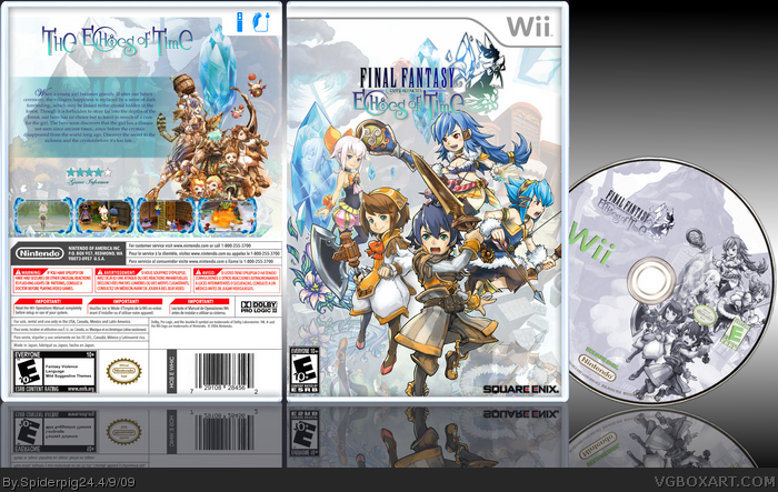 Final Fantasy Crystal Chronicles: Echoes of Time box art cover