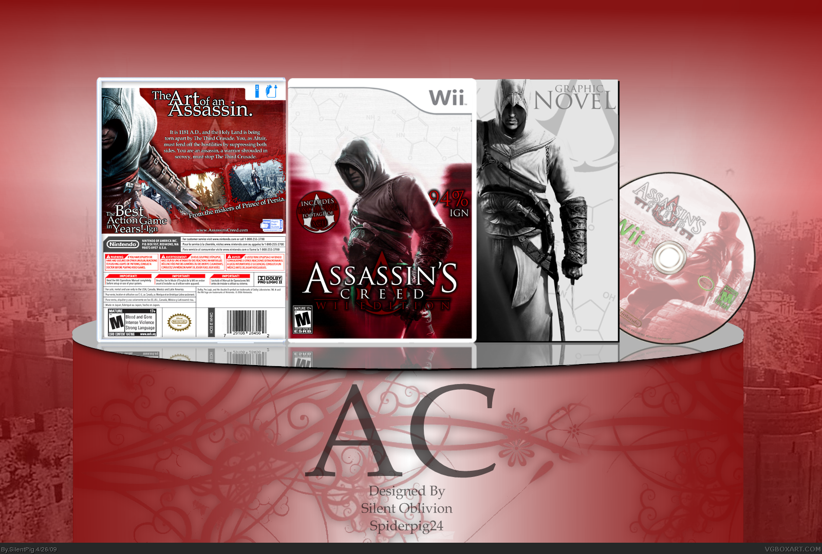 Assassins Creed Wii Edition box cover
