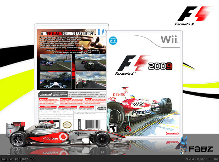 Formula 1 Season 2009 box art cover