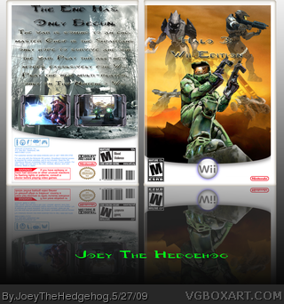 Halo 3: Wii Edition box art cover