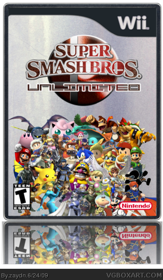 Super Smash Bros. Unlimited (colectors edition) box art cover