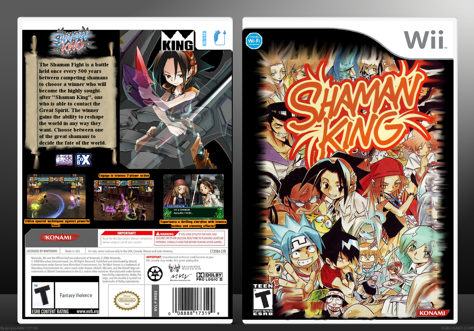 Shaman King box cover