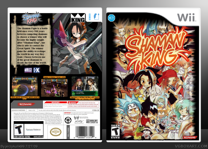 Shaman King box art cover
