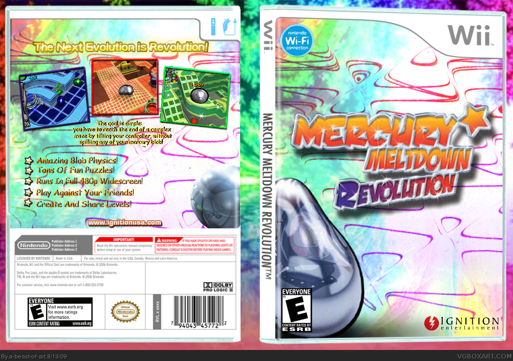 Mercury Meltdown Revolution box cover