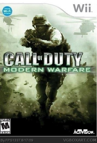Call of Duty: Modern Warfare box cover