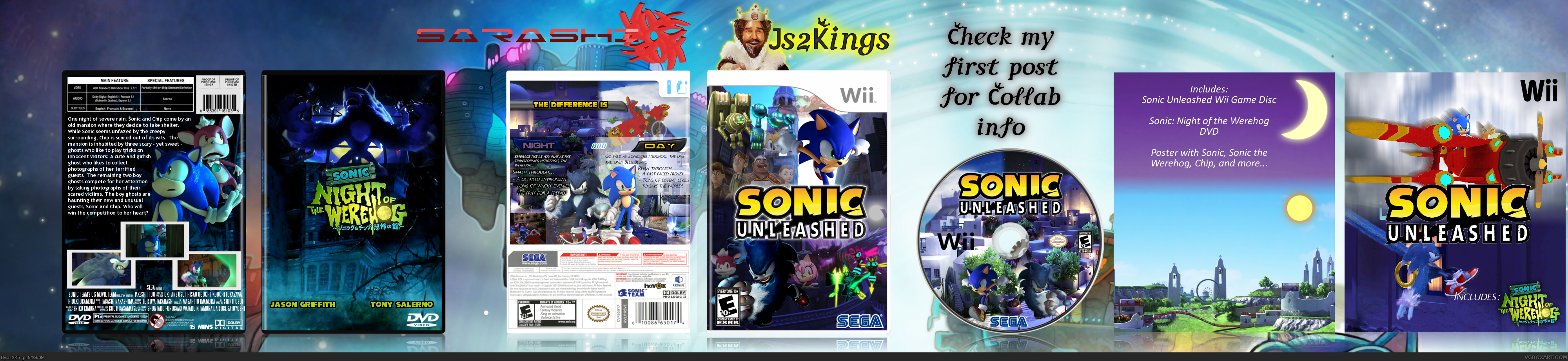 Sonic Unleashed: Collector's Edition box cover