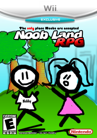 Noob Land RPG box cover