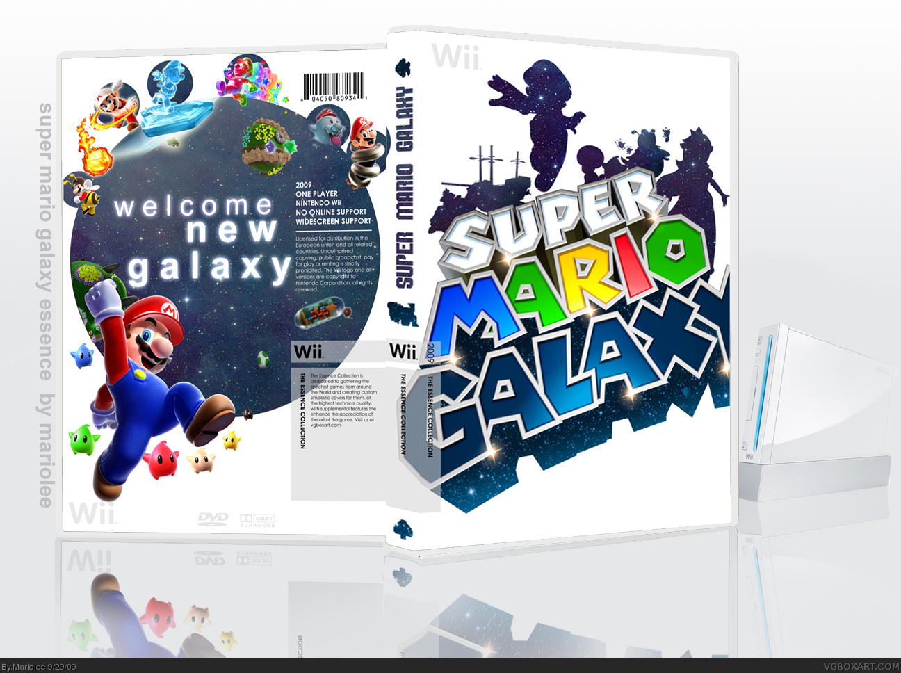 Super Mario Galaxy box cover