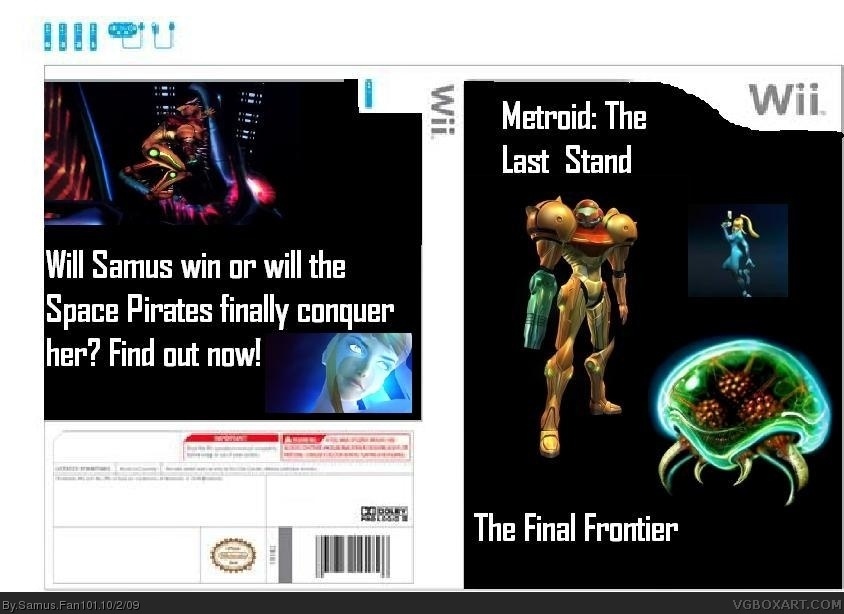 Metroid: The Last Stand box cover