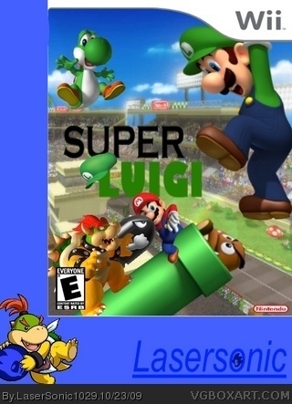 Super Luigi box cover