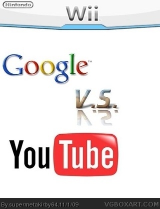 Google V.S. Youtube box cover
