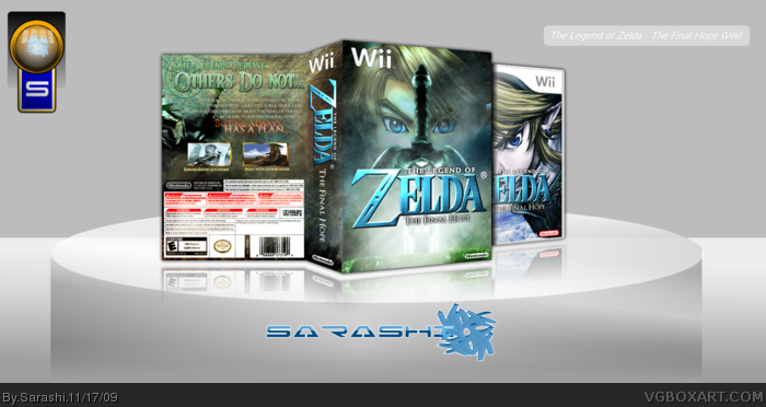 The Legend Of Zelda - The Final Hope box art cover