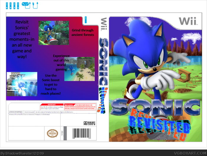 Sonic Revisited box art cover