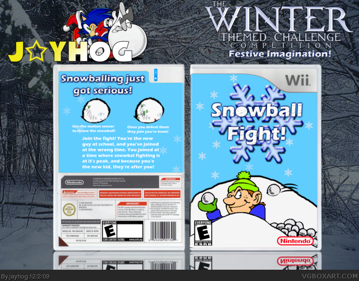 Snowball Fight! box art cover