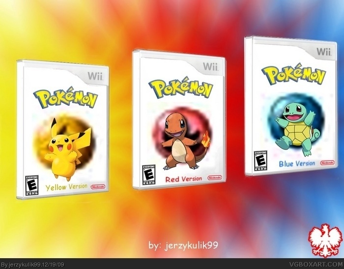 Pokemon box art cover