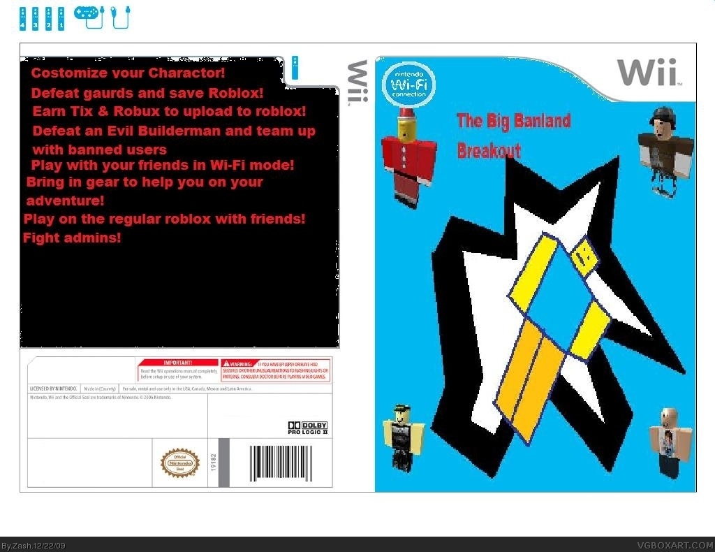 The Big Banland Breakout: An Original Roblox Game box cover