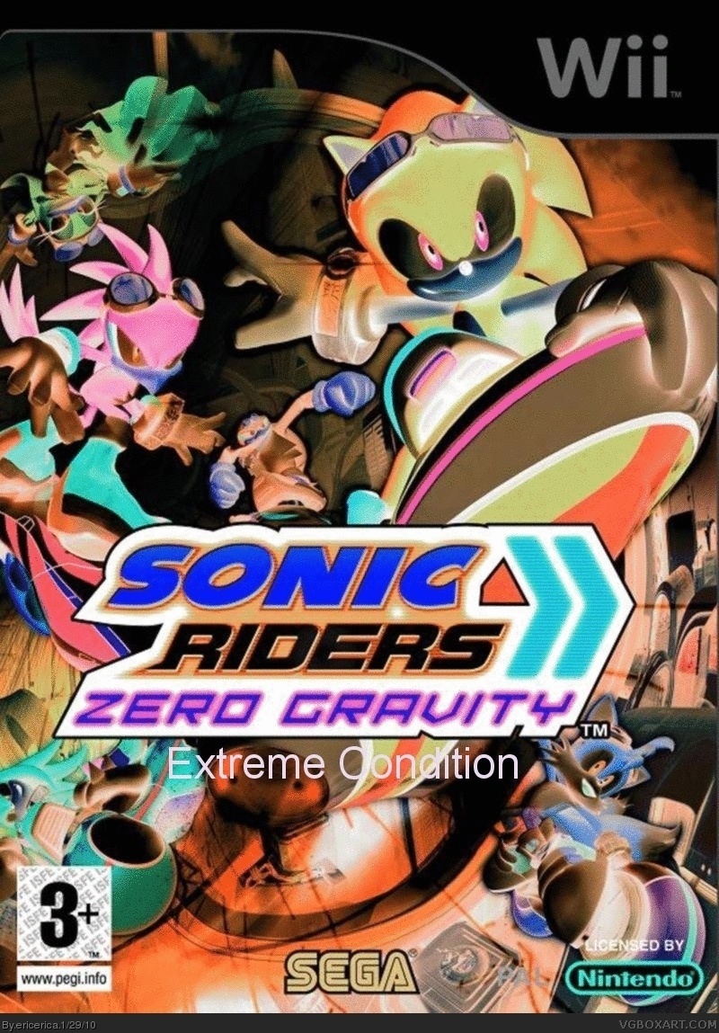 Sonic Riders: Extreme Condition box cover