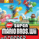 New Super Mario Bros Wii Speed Box Art Cover