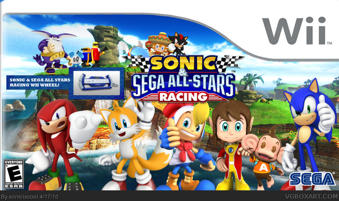 Sonic & SEGA All Stars Racing box art cover